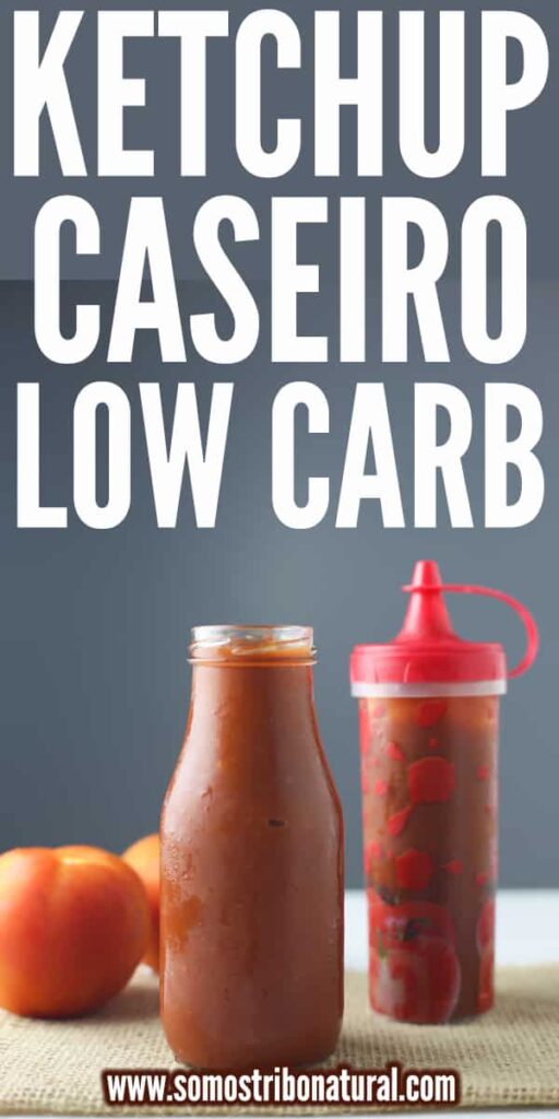 Ketchup Caseiro Low Carb