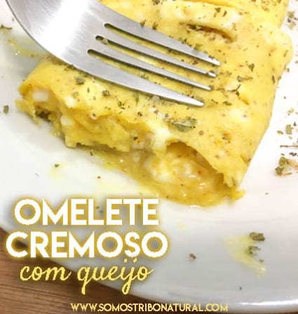 Omelete Cremoso com Queijo