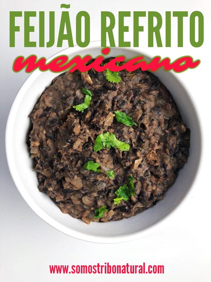 Feijão Refrito Mexicano Vegan