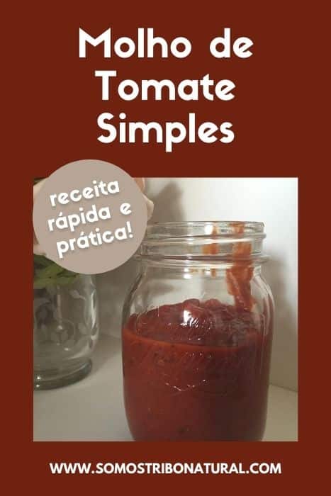 Molho de Tomate Simples: uma receita rápida e prática