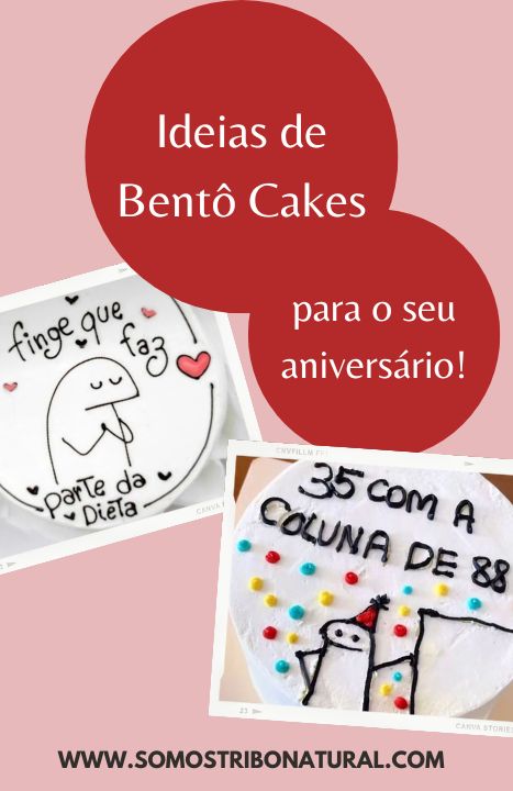 29 ideias de Bentô Cakes para o seu aniversário
